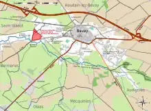 The reserve west of downtown Bavay, south of the highway between Maubeuge in Valenciennes