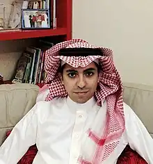 Image 3Raif Badawi, a Saudi Arabian writer and the creator of the website Free Saudi Liberals, who was sentenced to ten years in prison and 1,000 lashes for "insulting Islam" in 2014 (from Liberalism)