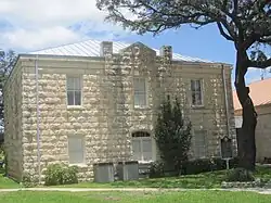 Real County Courthouse in Leakey