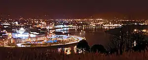 Image 2The Foyle at night.