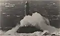 The lighthouse on a windy day in 1938.