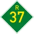 Provincial route R37 shield