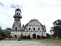 Saint Catherine of Alexandria Church in Tayum, Abra damaged by an earthquake