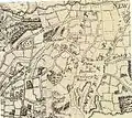 Sandleford; Newbury Wash; Enborne Wash; and East Enborne, from John Rocque's map, 1761.