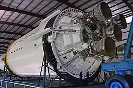 S-II-15 on display at Johnson Space Center