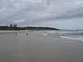 Sawtell's beach to the northern end