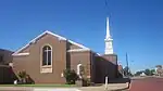 The steeple of the First Baptist Church of Childress (pastor Chad King) can be seen throughout the city.