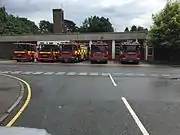 Several appliances lined up at Hemel Hempstead