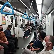 Shiraz Metro-Passengers during COVID 19-April 2022