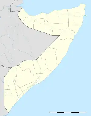 Saaxdheer is located in Somalia