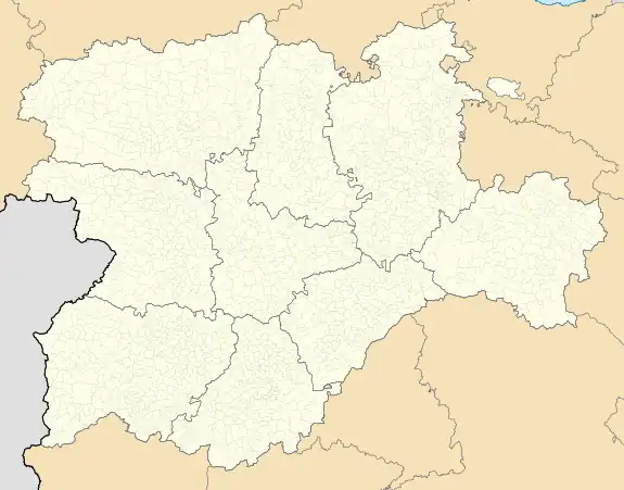 Mijares is located in Castile and León