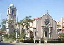St. Timothy's Catholic Church, 10425 W. Pico Boulevard (at Beverly Glen)
