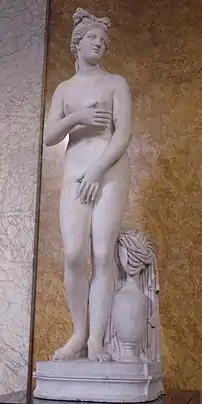 Venus, c. 125, marble, Roman, British Museum
