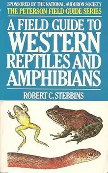 Three illustrations beneath the bold title text: a frog in profile, the underside of a frog, and a snake