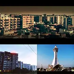 Sri Sri Kalika Maharani Temple at Kalika Vihar at Chira Chas Bokaro, Sunrise view from Chira chas