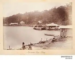 Paddle steamer Millie at Mosman Bay