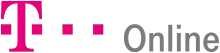 Historical T-Online logo 1995 to 25 March 2019