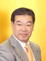 The Governor of Kyoto Prefecture Keiji Yamada in Kyoto, Japan cropped.jpg