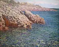 Claude Monet, The Mediterranean (Cap d'Antibes), 1888