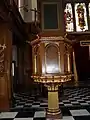 The Foundling Hospital Chapel pulpit (removed 1955)