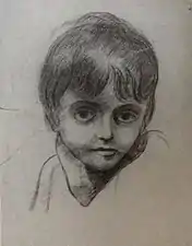 Thomas Barker, portrait of his son Thomas Jones Barker, c. 1820, Victoria Art Gallery