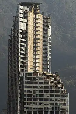 Derelict skyscraper