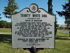 Trinity Church Elkridge Historic Marker, September 2009