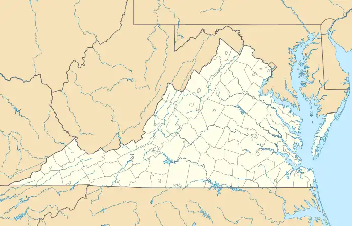 Ashburn is located in Virginia