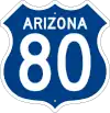 US 80 route marker