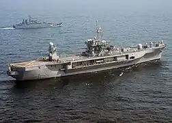 USS Mount Whitney during BALTOPS '10