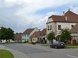 Centre with the municipal office