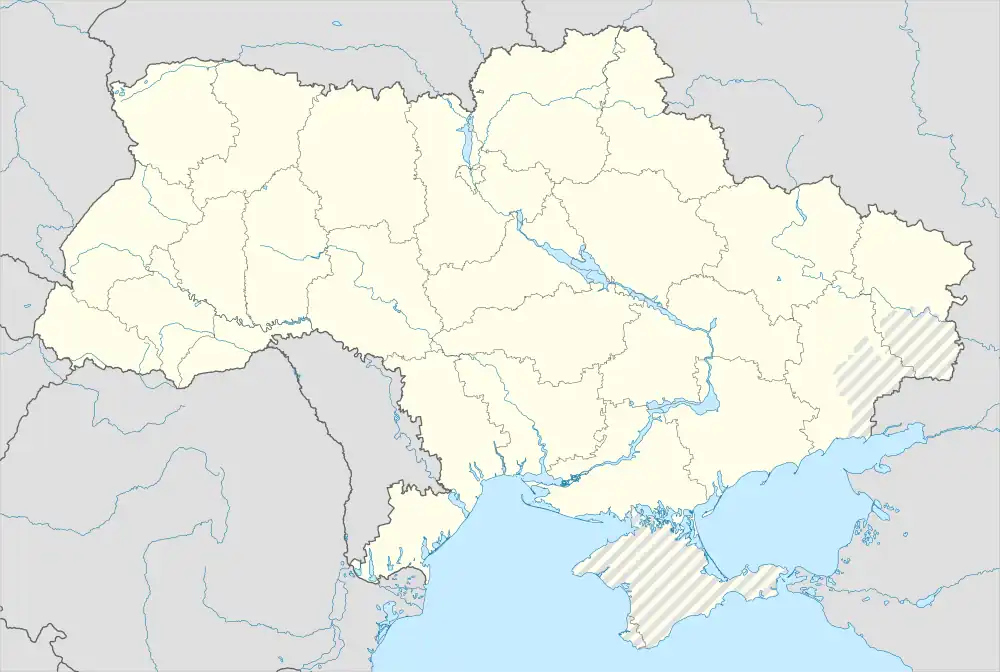 1989–1991 Ukrainian revolution is located in Ukraine