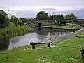 The Union Canal at Broxburn, looking west