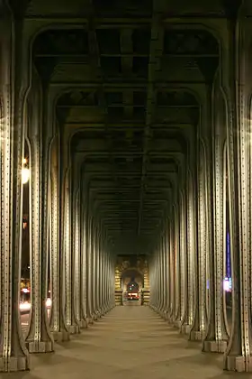 Colonnade of the viaduct