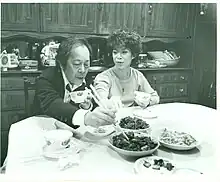 A production scene from the film