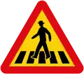 Pedestrian crossing - option 1