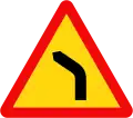 201a: Curve to left