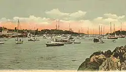 Five Islands, Georgetown, ME; from a c. 1906 postcard published by G. W. Morris
