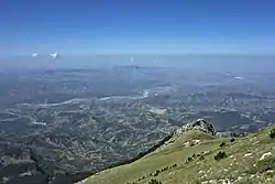 View of Berat County from Tomorr Mountain
