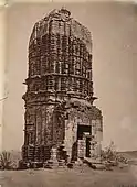The stone deul in 1872-73(photograph by Joseph David Beglar)