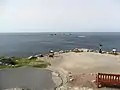 View of the lighthouse from Land's End.