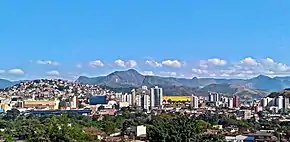 Partial view of Coronel Fabriciano seen from Timóteo