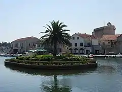 Vrboska center, with St Mary's Church