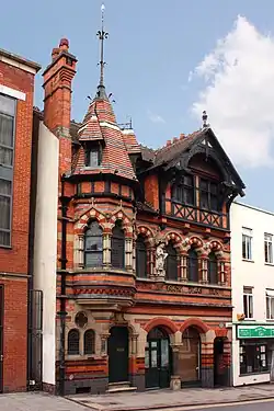 Watson Fothergill's office at 15–17 George Street, Nottingham