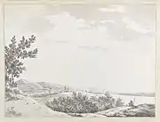 View of the Rajmahal Hills With a Sentenial in the Foreground, William Hodges, Yale Center for British Art