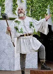 William Rogue performing at the San Francisco Shakespeare Festival 2023