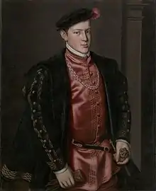 Portrait of João Manuel, Prince of Portugal, by Antonio Moro