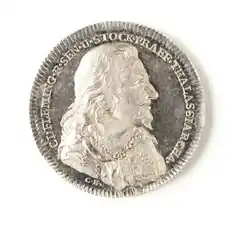 1801 silver medal by Carl Enhörning&nbsp;[sv]