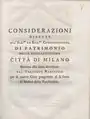 Considerazioni intorno alla terza diversione del torrente Redefosso, n.d.
